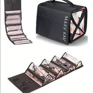 Mary Kay travel roll-up cosmetic bag